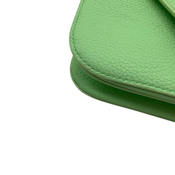 Bottega Veneta Wasabi Calfskin Mount Envelope Bag - Picture 5 of 15